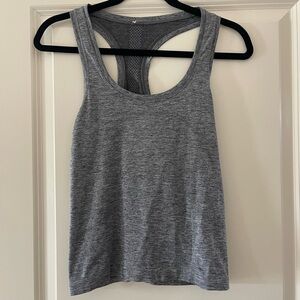 lululemon athletica Gray Tank Top